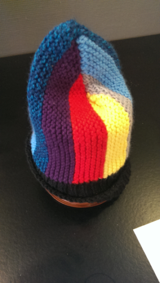 Carlo and Margareta Séquin “Knitted Cross Cap”
