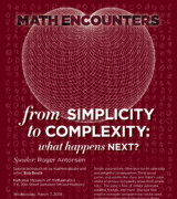 2018 March 9 — “From Simplicity to Complexity: What Happens Next?” with Roger Antonsen