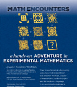 2017 March 1 — “Real-Time Math Discovery: A Hands-On Adventure in Experimental Mathematics” with Stephen Wolfram